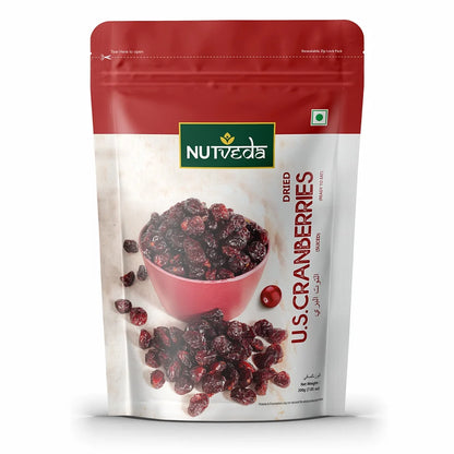Dried U.S. Cranberries (Sliced) - 200g