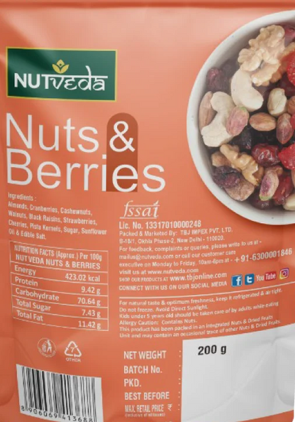 Nuts & Berries - 200g