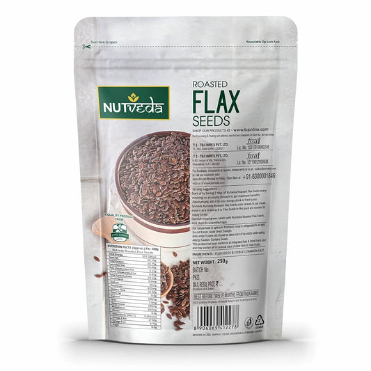Roasted Flax Seeds - 250g