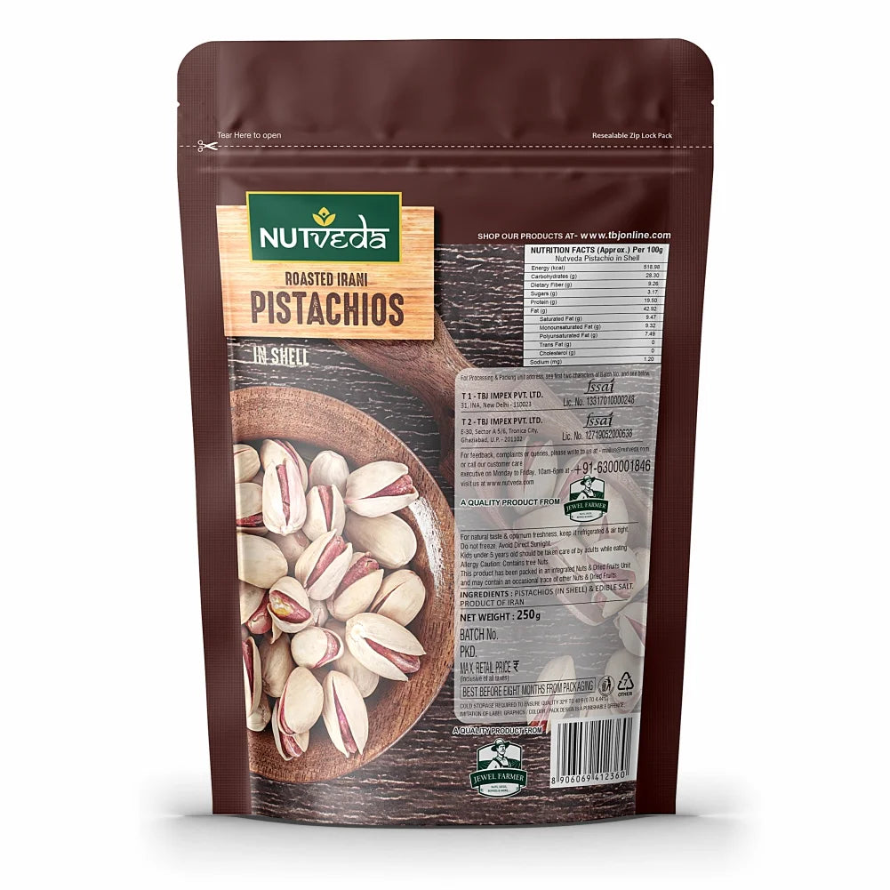 Roasted Irani Pistachios - 250g