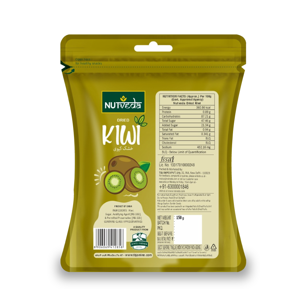 Dried Kiwi 150g