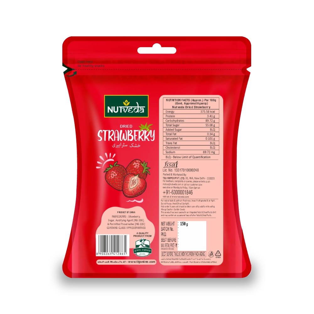 Dried Strawberry 150g